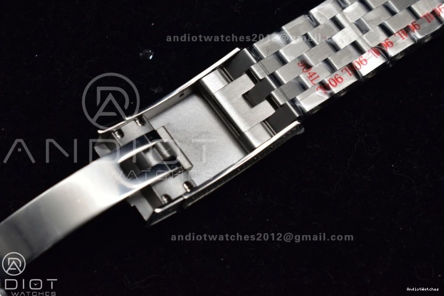 JDF 41mm Best Version White 906 Upgraded Stick Diamond Markers DateJust 0828